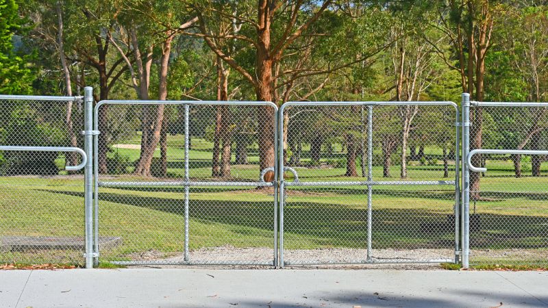 Chain Link Gate Installation